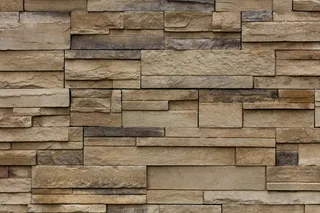 棕色砖墙，特写，照片，棕色，墙，石头，极简主义，简单