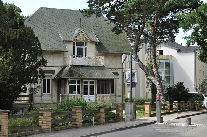 建筑、酒店、客人、建筑、德国、树木、建筑外部、建筑结构