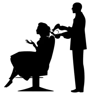做头发的女人。 做头发的女人。
