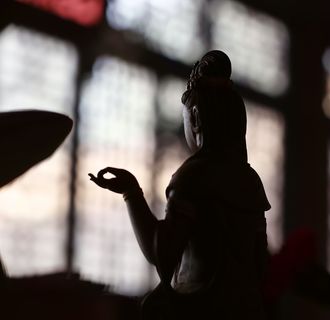 选择性，聚焦摄影，东方，神像，文殊，寺院，佛教，禅宗