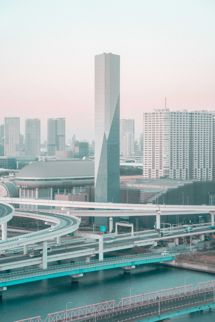 高层建筑的选择性聚焦摄影