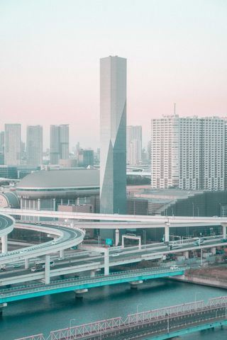 高层建筑的选择性聚焦摄影