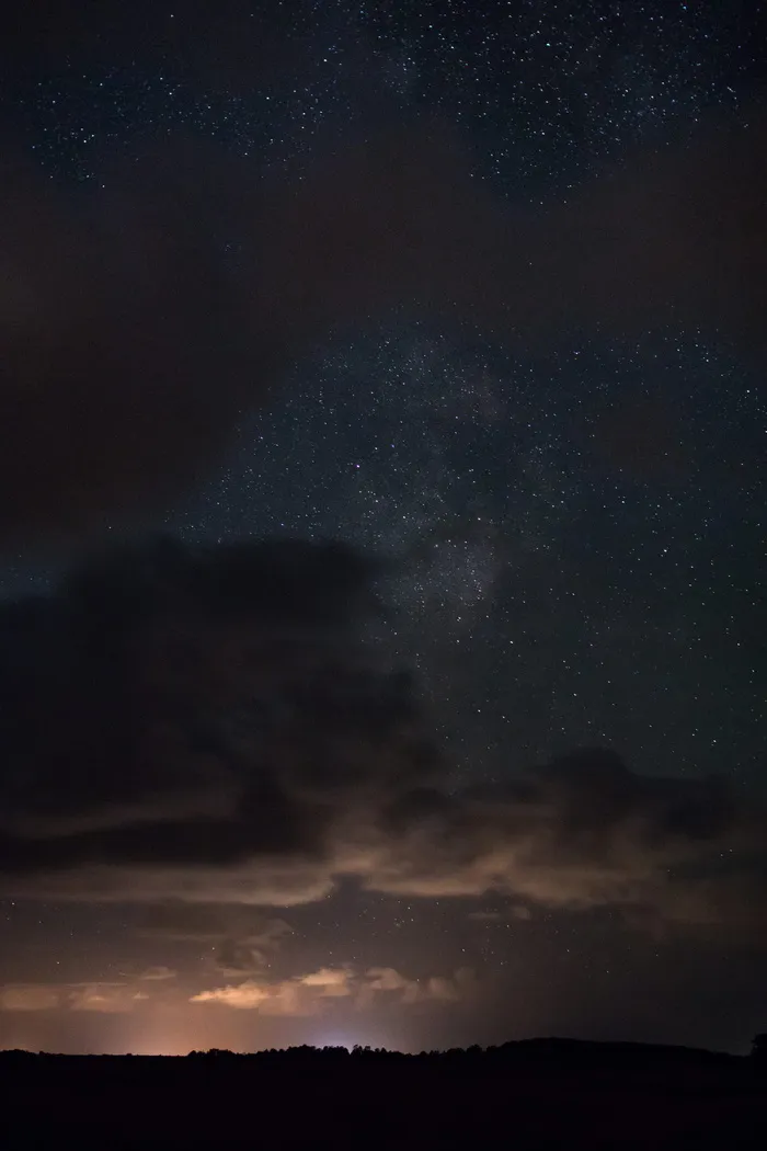 丹麦，rømø，天空，牛奶路，天体摄影，夜空，彩色，自然