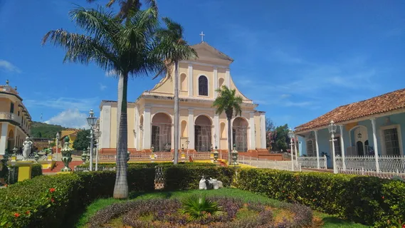 古巴,教堂,树木,建筑,建筑,古老,旅游,旅游 古巴,教堂,树木,建筑,建筑,古老,旅游,旅游
