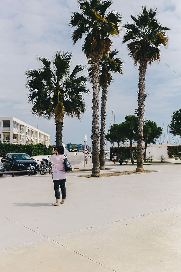 西班牙加泰罗尼亚巴塞罗那的吉内斯塔港