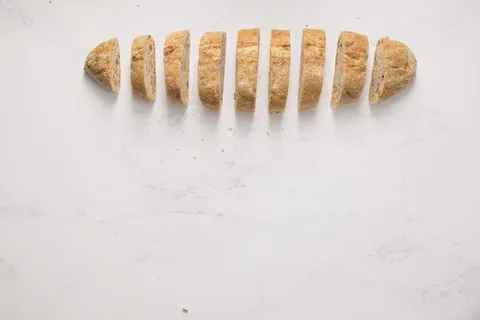 切片面包照片