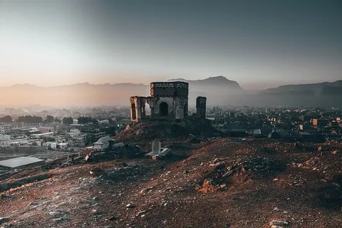 灰色混凝土结构