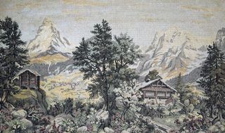 风景画, 相框, 绘画, 绘图, 雕刻, 性质, 墙艺术, 油画