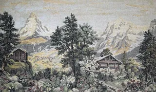风景画, 相框, 绘画, 绘图, 雕刻, 性质, 墙艺术, 油画