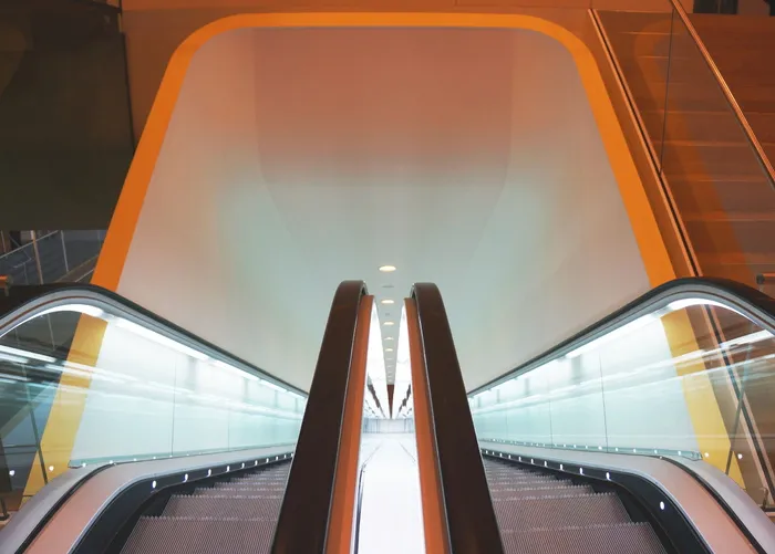 阿姆斯特丹，荷兰，流通，建筑，博物馆，自动扶梯，反射，建筑