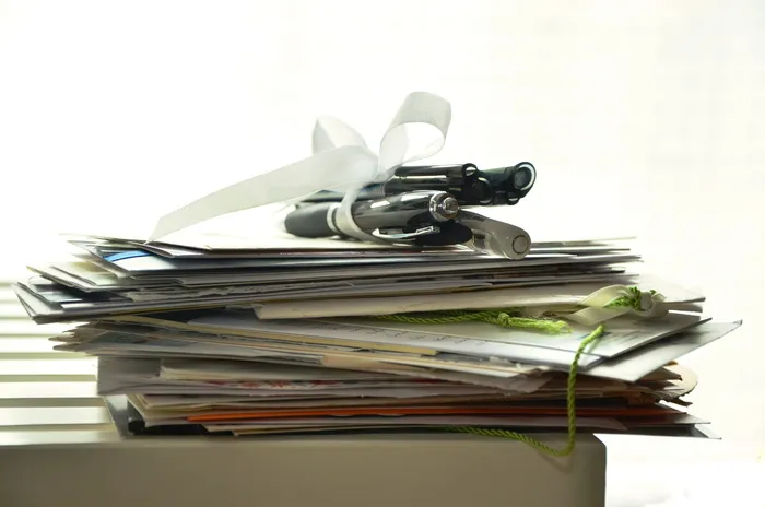 信件，笔，书写，收集，写信，请假，笔，纸