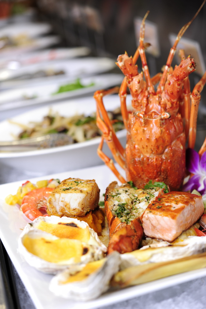 朋友，海鲜，龙虾，食品和饮料，食品，即食，新鲜，肉类