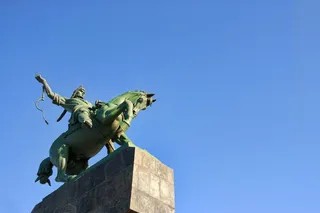 建筑、艺术、巴什基尔、大、最大、黑色、深色、马术