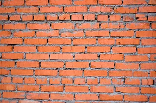 砖、墙、背景、红色、旧、白色、棕色、石头