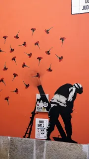 街道，艺术，反战，和平，涂鸦，艺术，艺术品，里斯本