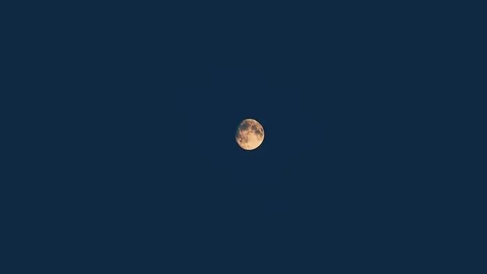 简约，月亮，墙纸，高清，高清墙纸，天空，夜晚，黑暗