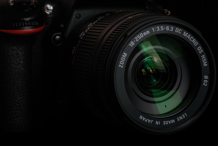 关闭、照片、dslr相机、镜头、变焦、本地、相机、dslr