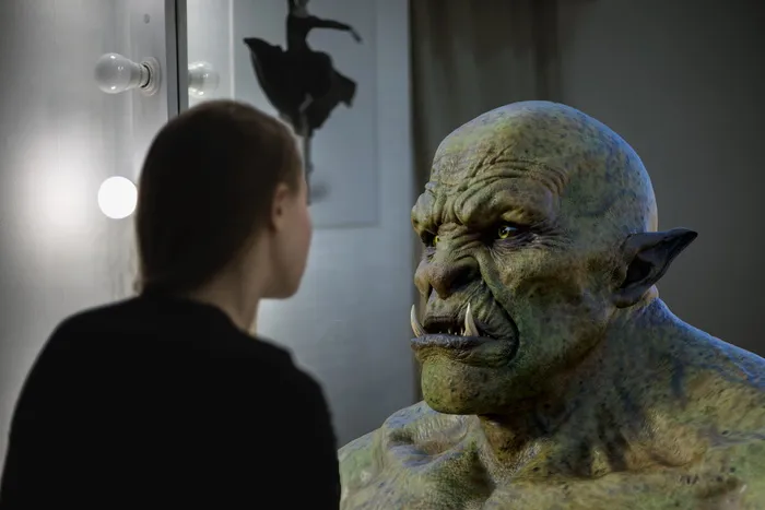 镜像，镜像，女人，联系，人物，比较，心理学，组织