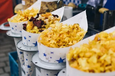土豆和甜菜片 土豆和甜菜片