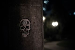 美利坚合众国，波特兰，或，波特兰，涂鸦，病态，黑暗，城市，夜晚