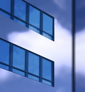 窗户、云、视图、菱形、抽象、建筑、玻璃材料、建筑结构