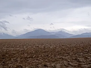 山，秋天，心灵的平静，云，风景，田野，山，风景-自然