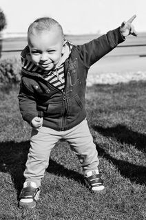 孩子，快乐，生活，小，男孩，童年，全长，一个人