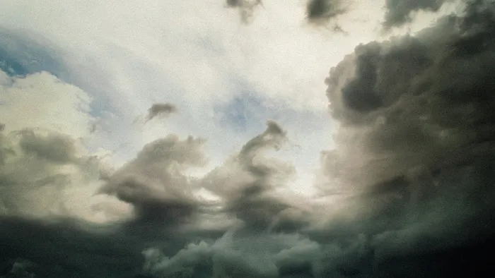 墨西哥，扎波潘，褪色，棕色，天空，风暴，暴风雨，云