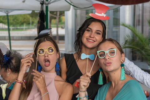 派对, 婚礼, 马德里, 美女, 妇女, 肖像, 爆头, 真实的人