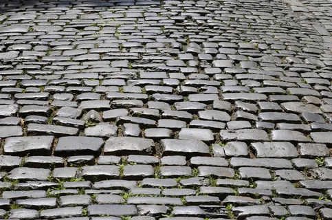 鹅卵石，道路，铺路石，补丁，纹理，小巷，路面，历史中心