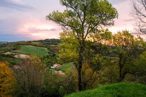 urbino,pesaro urbino,品牌,运动,丘陵,景观,晚祷,日落 urbino,pesaro urbino,品牌,运动,丘陵,景观,晚祷,日落