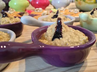 蘸, 吃, 烹饪, 粥, 陶瓷, 块, 起动机, 甜点