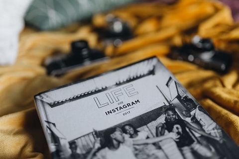 Instagram Book和老式相机上的生活