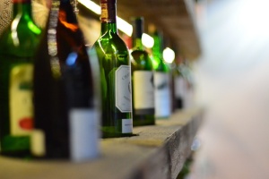 瓶子，氛围，葡萄酒，酒精，容器，饮料，点心，酒瓶