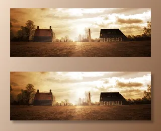 两栋混凝土房屋，老伊丽莎白、弗赖堡、西尔弗、胡同、路、山城，历史悠久