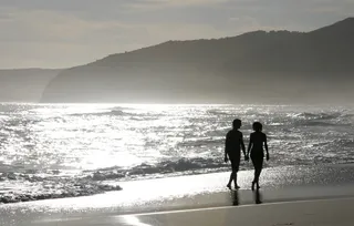 澳大利亚，彼得伯勒，大洋路，水，夫妇，班德，山，海滩