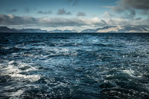 斯瓦尔巴特岛和扬马延岛、longyearbyen、水、冷、海、北极、海洋、闪闪发光