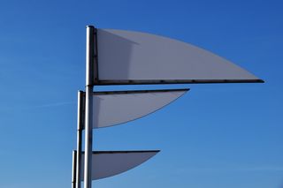 三根灰色金属棒示意图