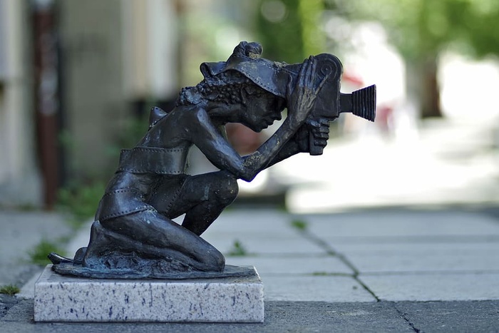 删除、导演、操作员、摄像机、视频、唱片、雕塑、人物