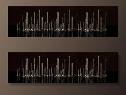 黑暗、全景、背景、照明、螺丝钉、钉子、建筑、垂直