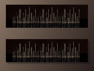 黑暗、全景、背景、照明、螺丝钉、钉子、建筑、垂直