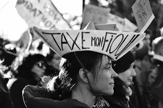 女性、暴乱、运动、活动家、游行、文本、真人、成年人