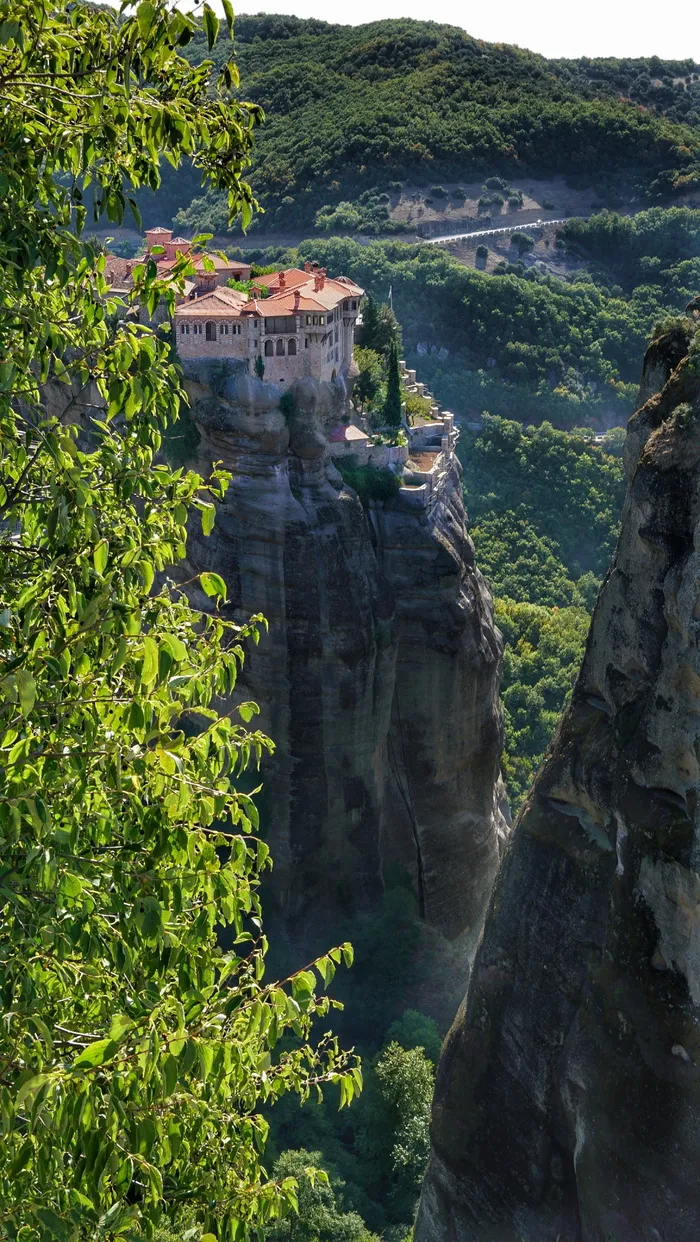 修道院，东正教，希腊，meteora，希腊，自然之美，植物，风景-自然