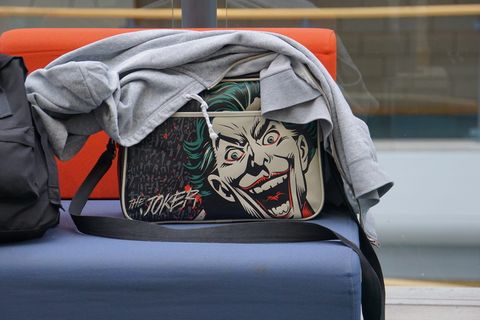 漫画、艺术、包、颜色、交通方式、缺席、交通、白天