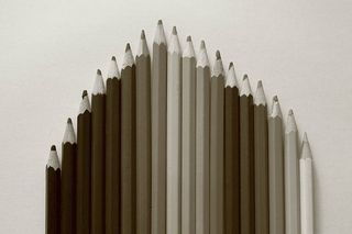 蜡笔，色阶，黑，白，背景，绘画，着色，绘画