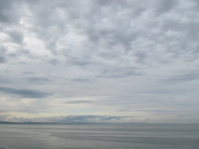 加拿大温哥华，船，云-天空，天空，水，风景-自然，海洋