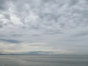 加拿大温哥华，船，云-天空，天空，水，风景-自然，海洋