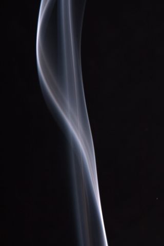 烟雾、背景、黑、白、图形、热、隔离、，