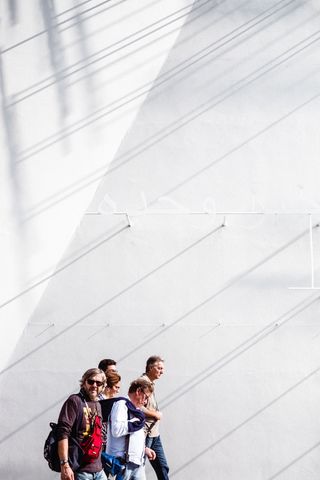 人，步行，巴西德，怀特，沃尔，男人，栗色，长