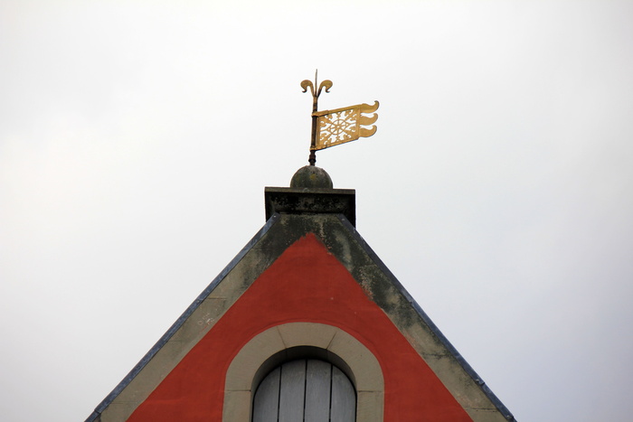 建筑，风向标，风向标，山墙，建筑，建筑结构，宗教，信仰